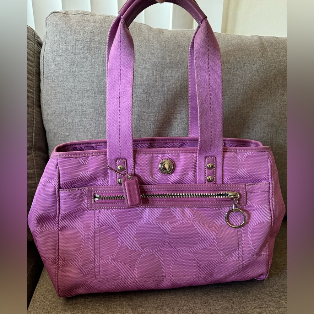 Coach Canvas Handbag